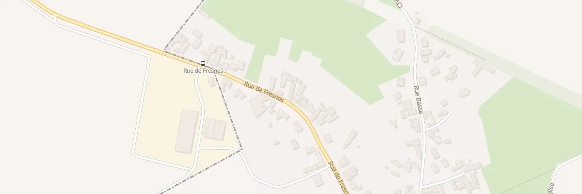 Plan du 25 Rue de Fresnes à Vicq