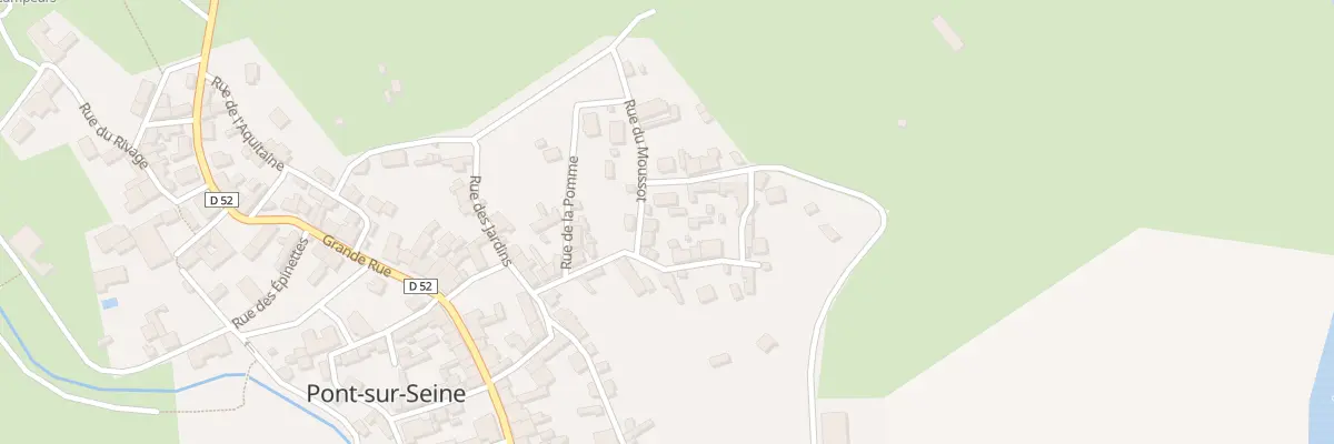 Plan du 24 Rue du Moussot à Pont-sur-Seine