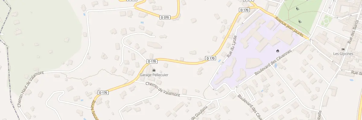 Plan du 297 Route Neuve au Vigan