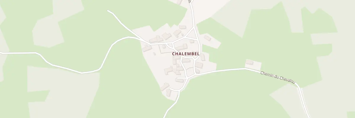 Plan du 5280 Chalembel à Fournols