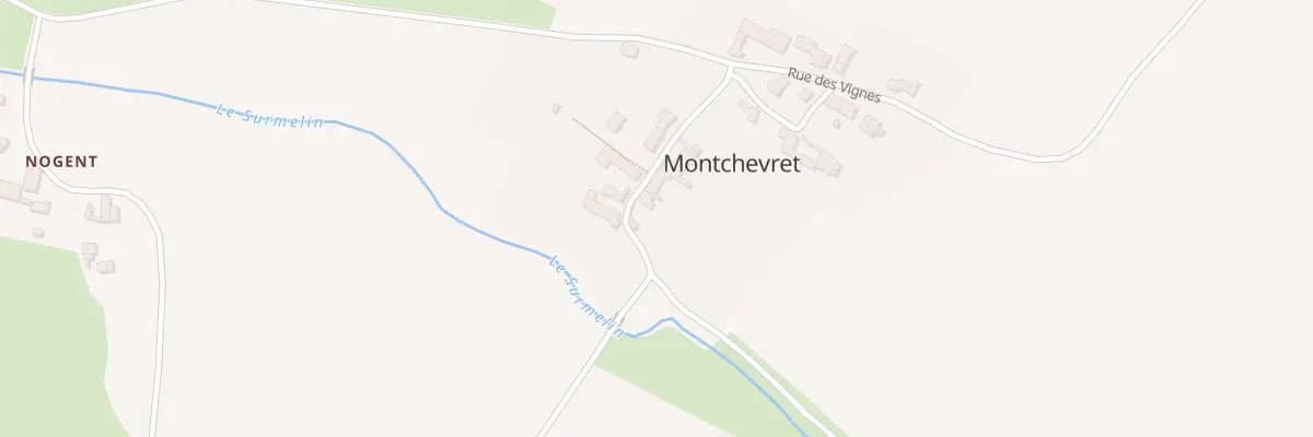 Plan du 2 Rue du Surmelin à Vallées en Champagne