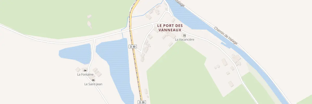 Plan du 5 Rue de la Fontaine St Jean à Gannay-sur-Loire