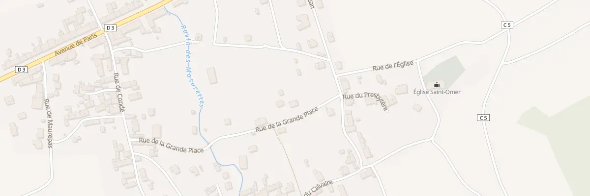 Plan du 27 Rue de la Grande Place à Courthiézy