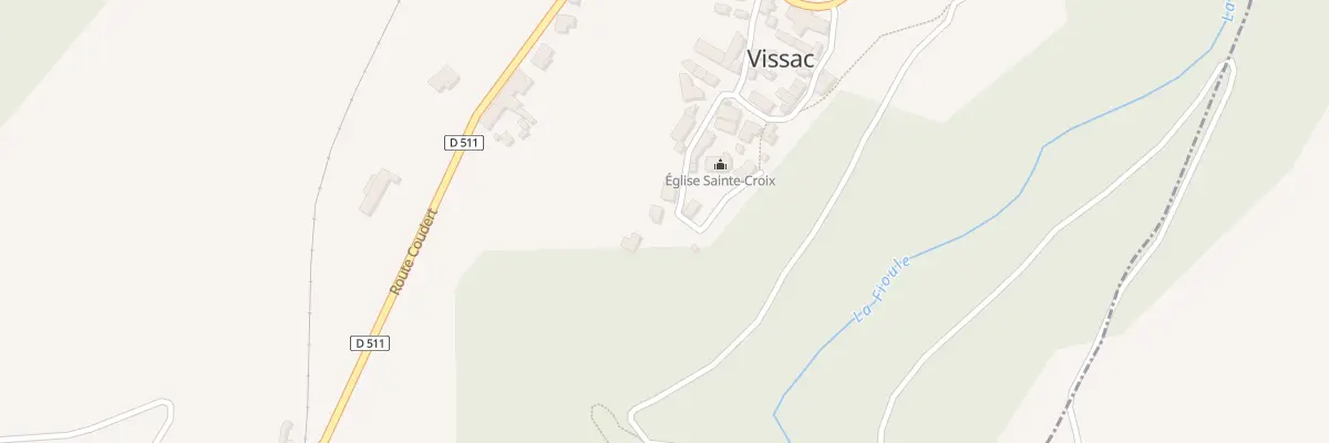 Plan du 5 Rue du Château à Vissac-Auteyrac