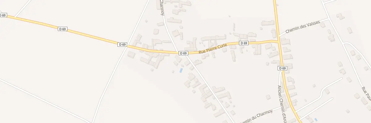 Plan du 40A Rue du Charmoy à Bellechaume