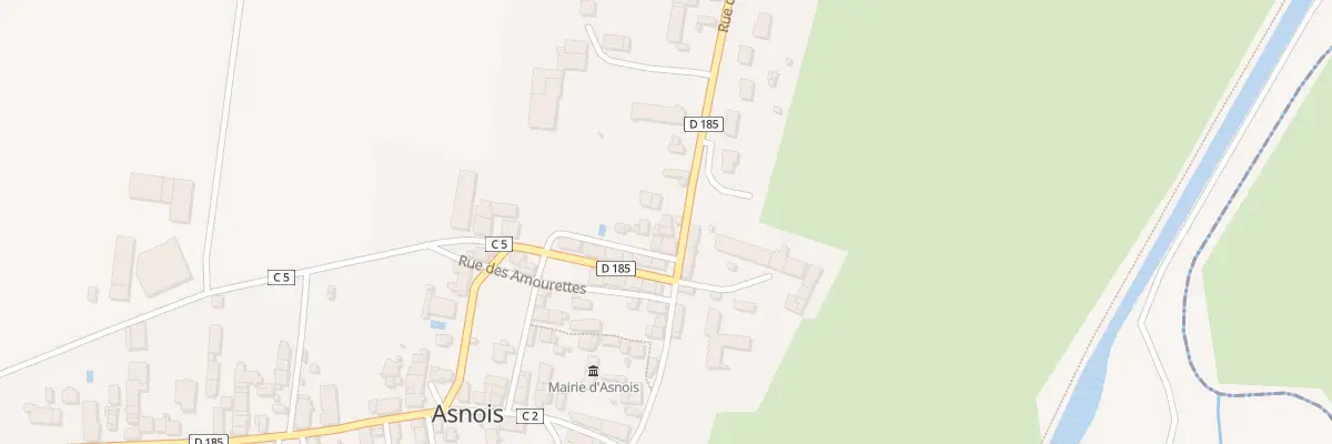 Plan du 129 Le Bourg à Asnois