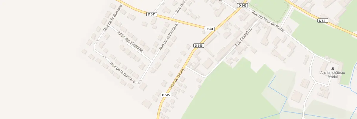 Plan du 22 Rue de Besny à Aulnois-sous-Laon