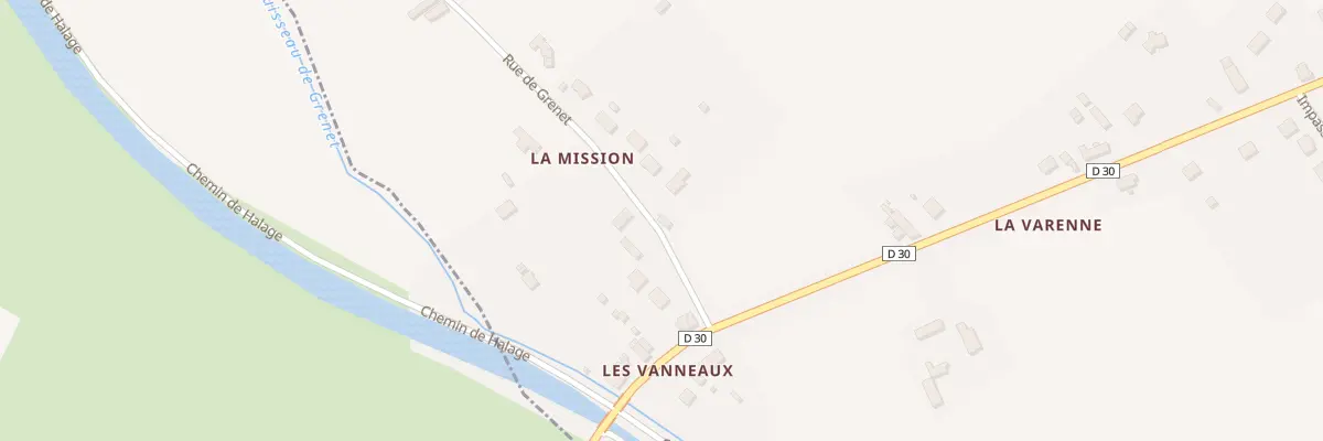 Plan du 6 Rue de Grenet à Gannay-sur-Loire