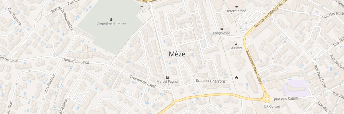 Plan du 5 Rue Raphael Bessou à Mèze