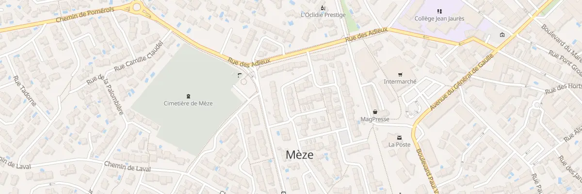 Plan du 26 Rue Raphael Bessou à Mèze