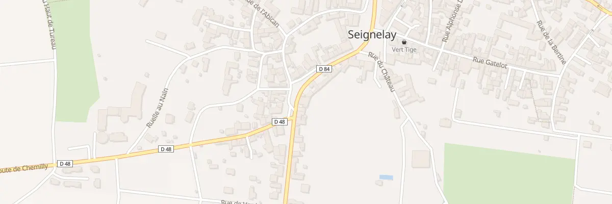 Plan du 11 Rue d’Auxerre à Seignelay
