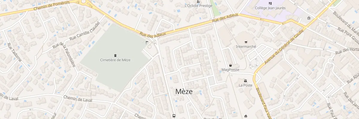 Plan du 24 Rue Raphael Bessou à Mèze