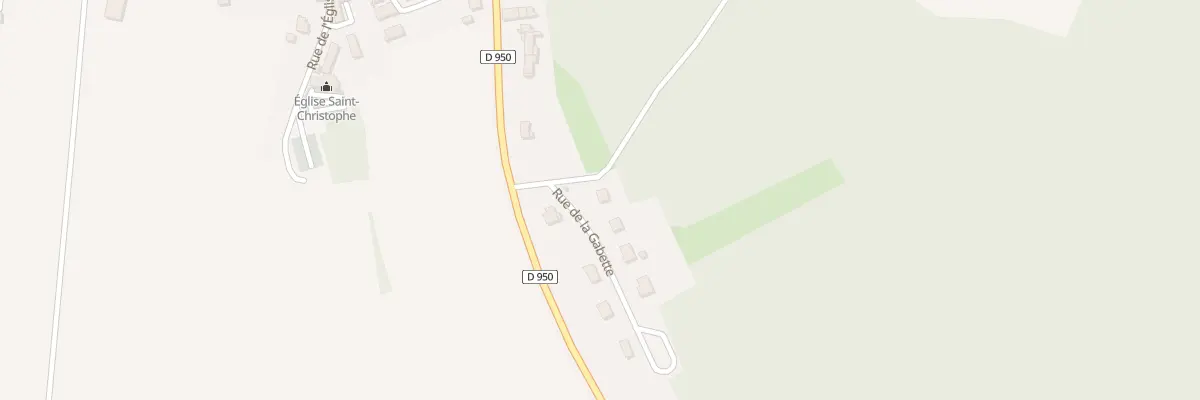 Plan du 1 Rue de la Gabette à Fontenay-sous-Fouronnes