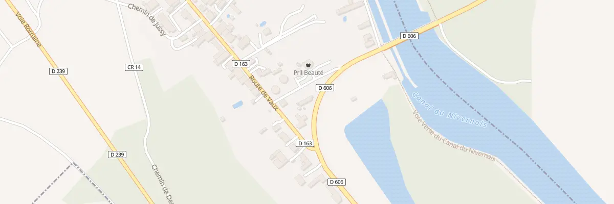 Plan du 103 Rte Nationale à Escolives-Sainte-Camille