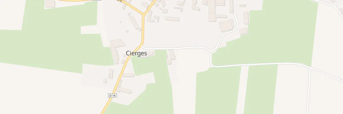 Plan du 4 Rue de la Barriere à Cierges