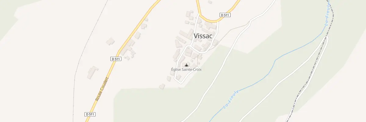 Plan du 6 Rue du Château à Vissac-Auteyrac
