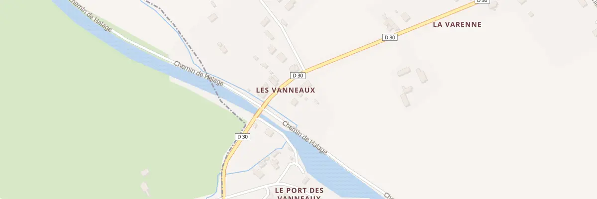 Plan du 33 Rte de Moulins à Gannay-sur-Loire