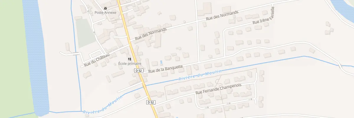 Plan du 5 Rue de la Banquette à Pont-sur-Seine
