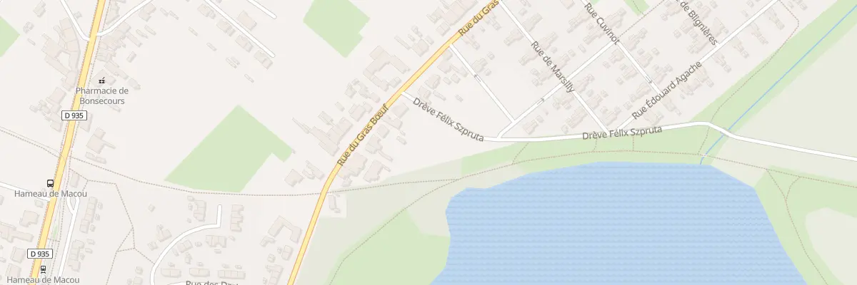 Plan du 14 Rue Gras Boeuf à Condé-sur-l’Escaut