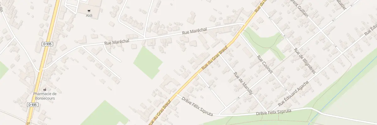 Plan du 37 Rue Gras Boeuf à Condé-sur-l’Escaut