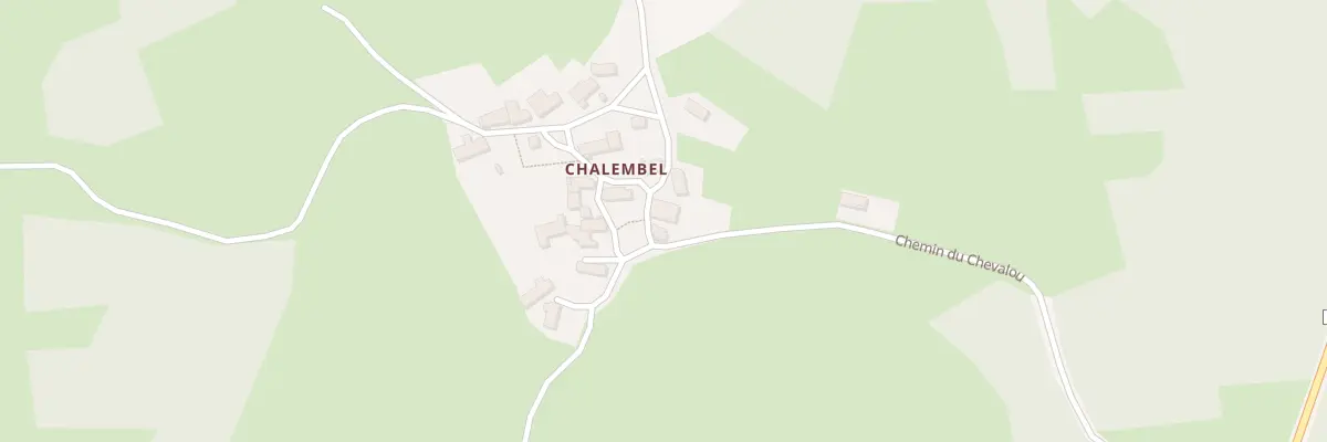 Plan du 5210 Chalembel à Fournols