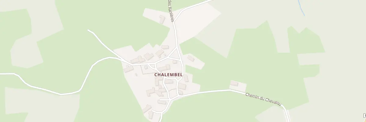 Plan du 5074 Chalembel à Fournols
