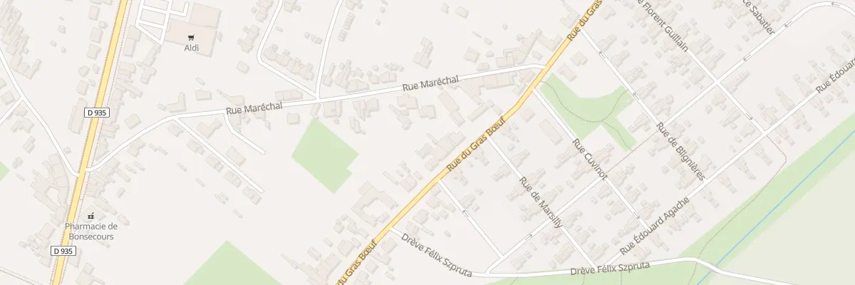 Plan du 41 Rue Gras Boeuf à Condé-sur-l’Escaut