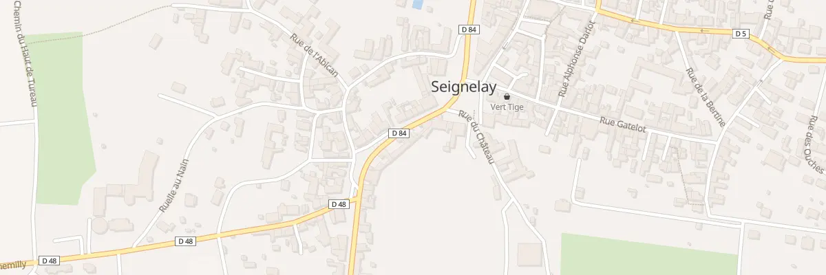 Plan du 3 Rue d’Auxerre à Seignelay