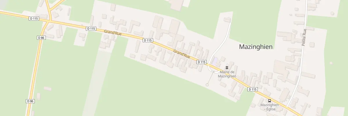 Plan du 79 Gr Grand Rue à Mazinghien