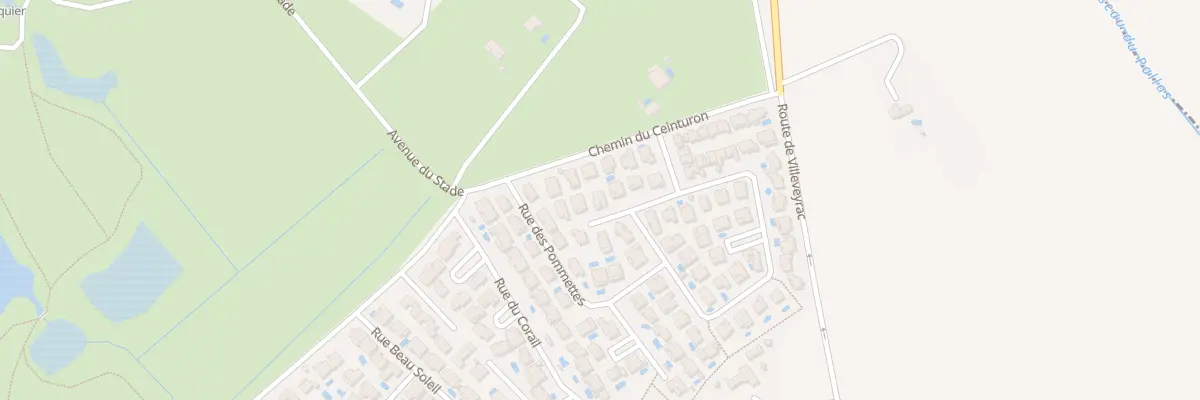 Plan du 10 Rue de l’Oree du Lac à Mèze