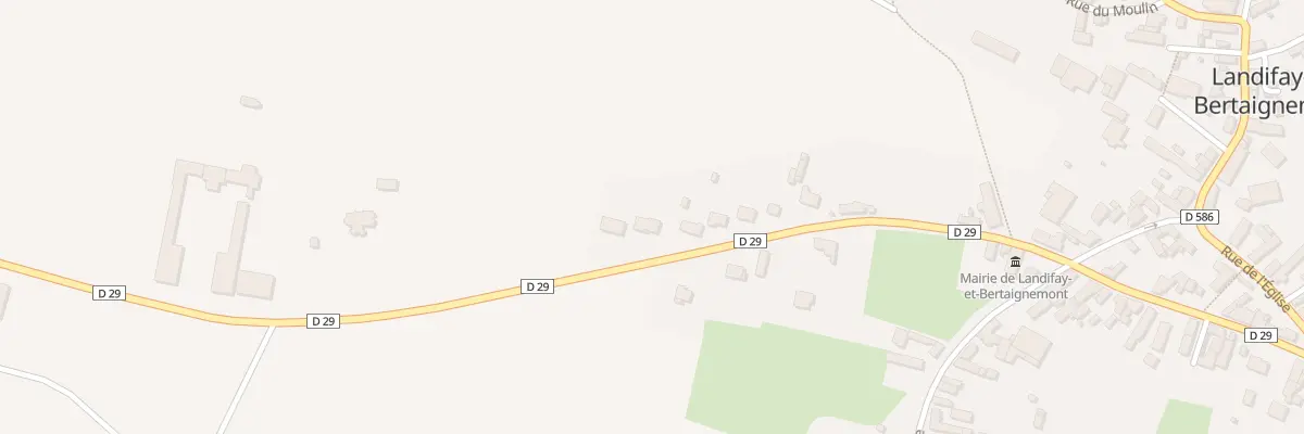Plan du 28 Rue de Saint-quentin à Landifay-et-Bertaignemont