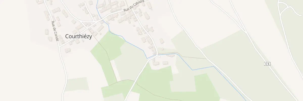 Plan du 20 Rue de l’Auvergne à Courthiézy
