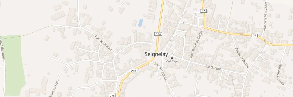 Plan du 3 Rue de l’Abican à Seignelay