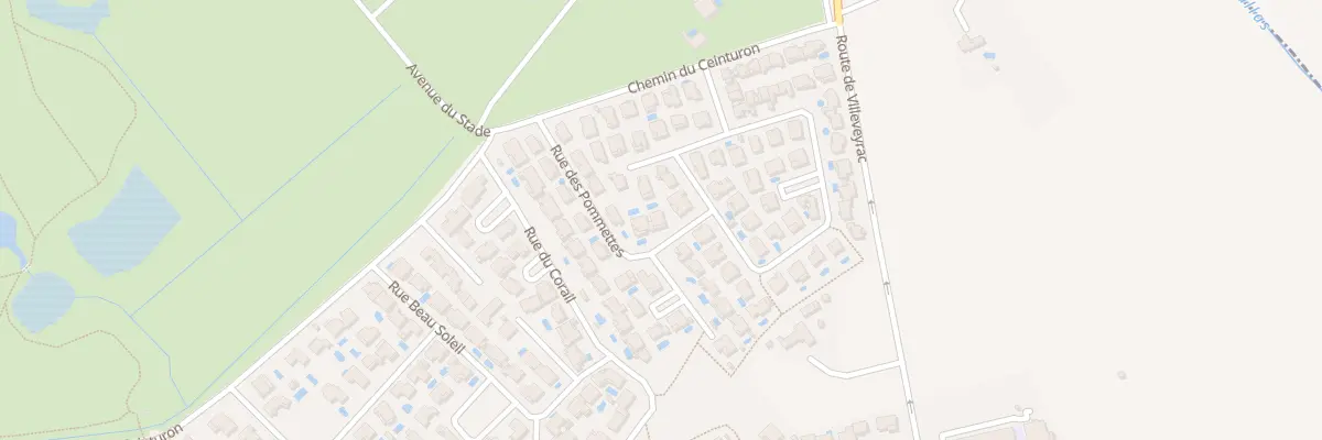 Plan du 12 Rue des Pommettes à Mèze