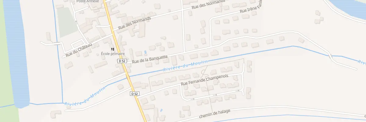 Plan du 4 Rue de la Banquette à Pont-sur-Seine