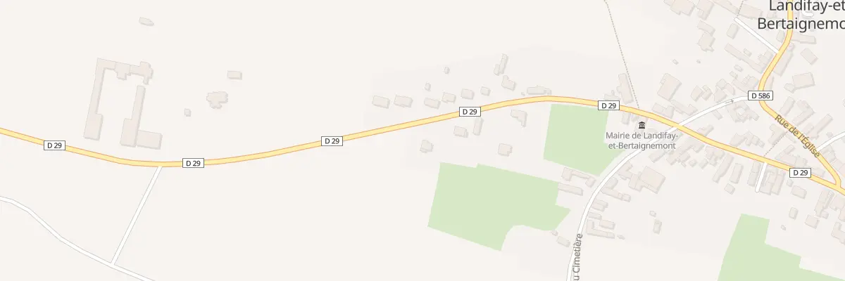 Plan du 57 Rue de Saint-quentin à Landifay-et-Bertaignemont