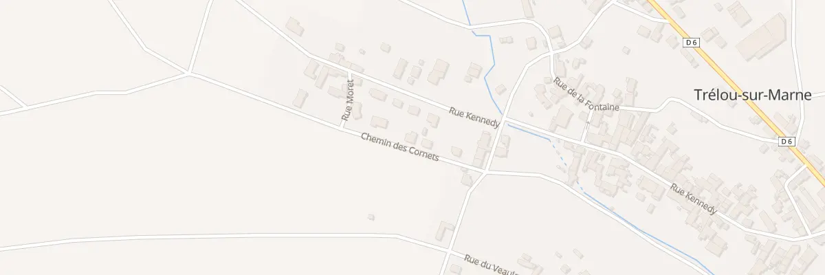 Plan du 8 Che des Cornets à Trélou-sur-Marne