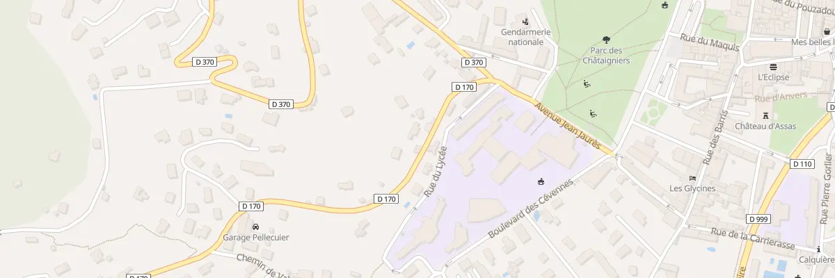 Plan du 120 Route Neuve au Vigan