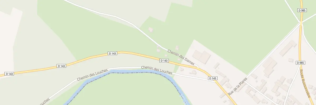 Plan du 3 Che des Dames à Brèves
