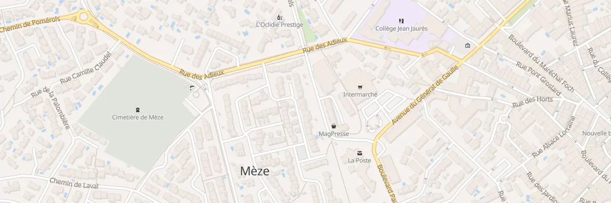 Plan du 24 Rue des Forgerons à Mèze