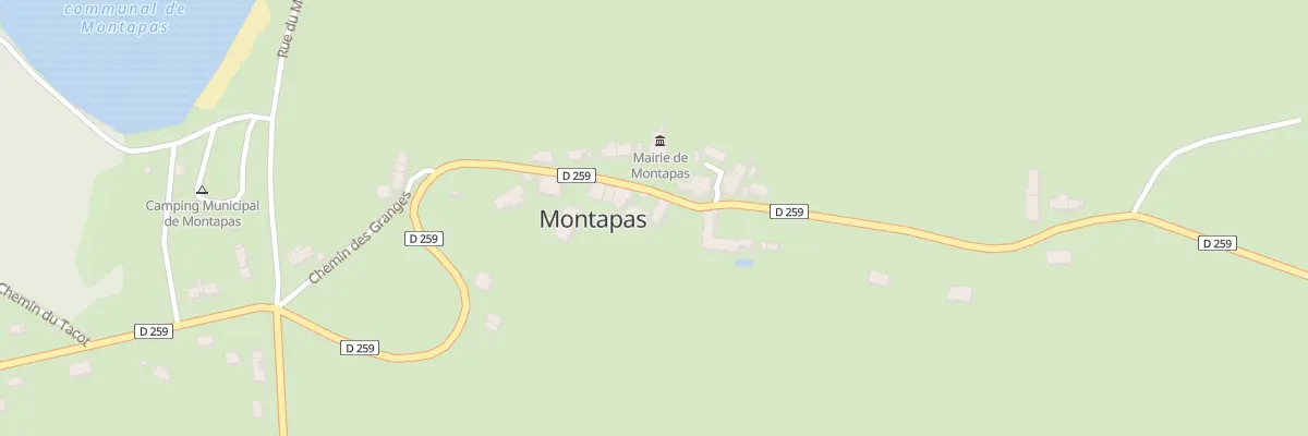 Plan du 1 Rue Louis Dauvergne à Montapas