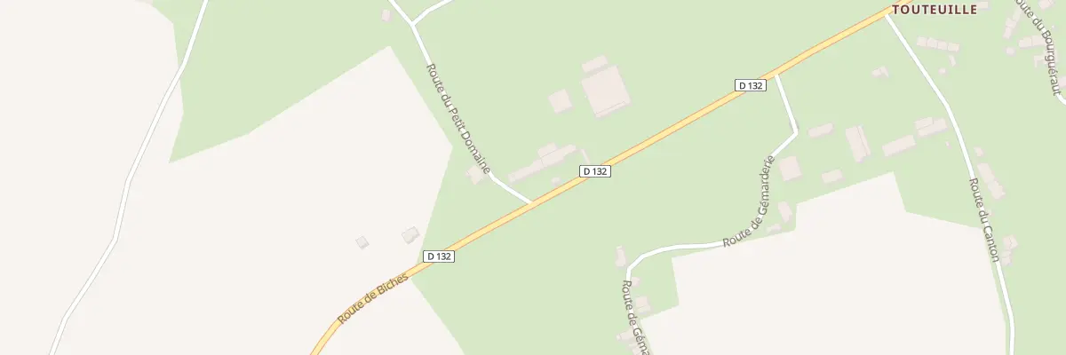 Plan du 1487 Rte de Biches à Tintury