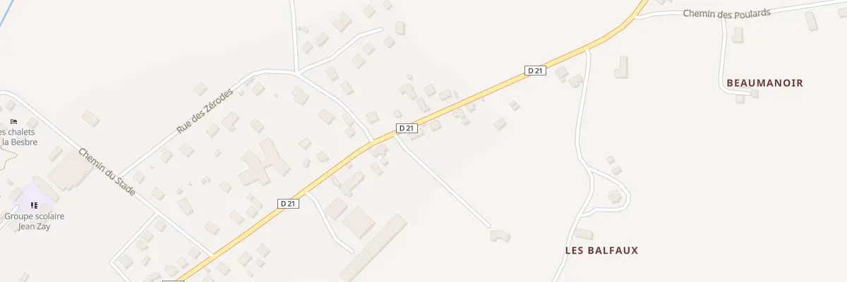 Plan du 46 Rue de la Couzenotte à Jaligny-sur-Besbre