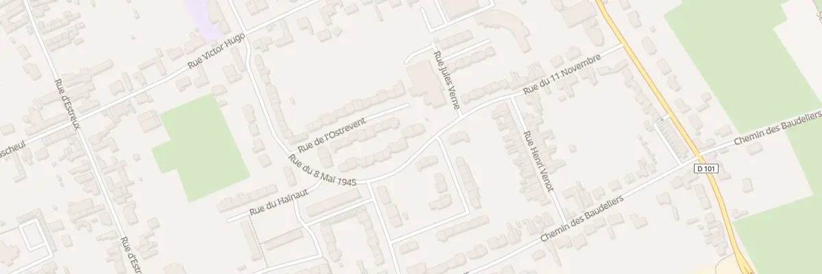 Plan du 45 Rue du Huit Mai 1945 à Onnaing