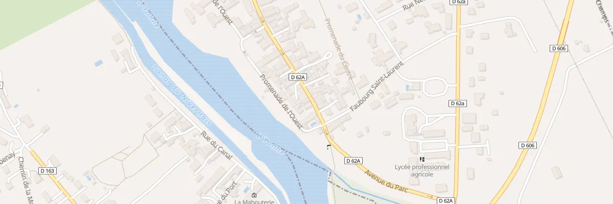 Plan du 5 Gr Grande Rue à Champs-sur-Yonne