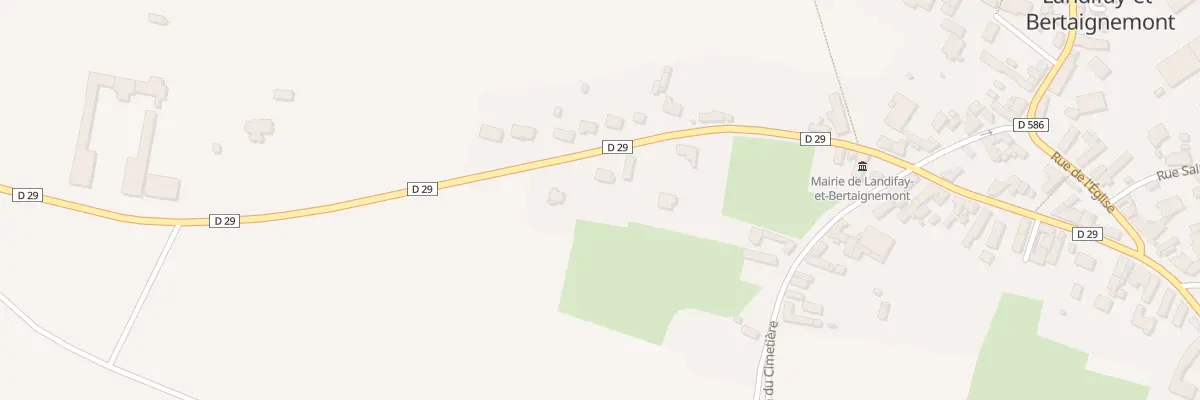 Plan du 55 Rue de Saint-quentin à Landifay-et-Bertaignemont