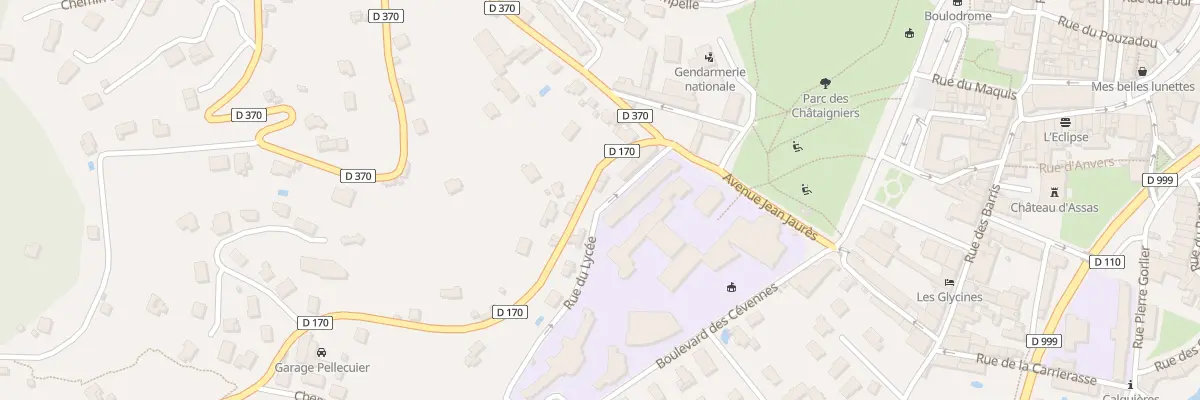 Plan du 9003 Route Neuve au Vigan
