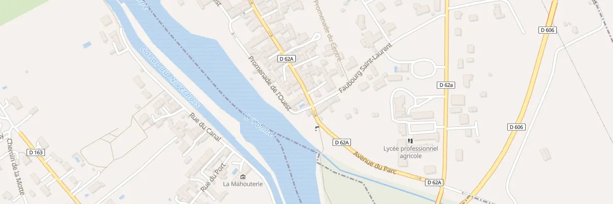 Plan du 1 Gr Charles de Gaulle à Champs-sur-Yonne