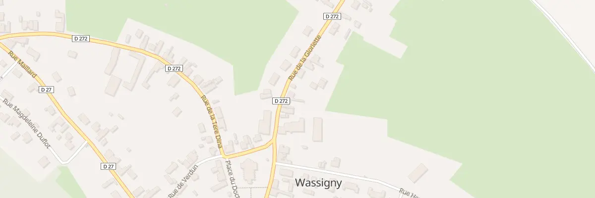 Plan du 8 Rue de la Gloriette à Wassigny