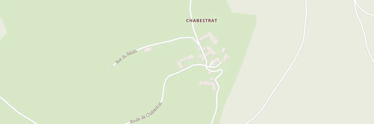 Plan du 5 Chabestrat à Josat